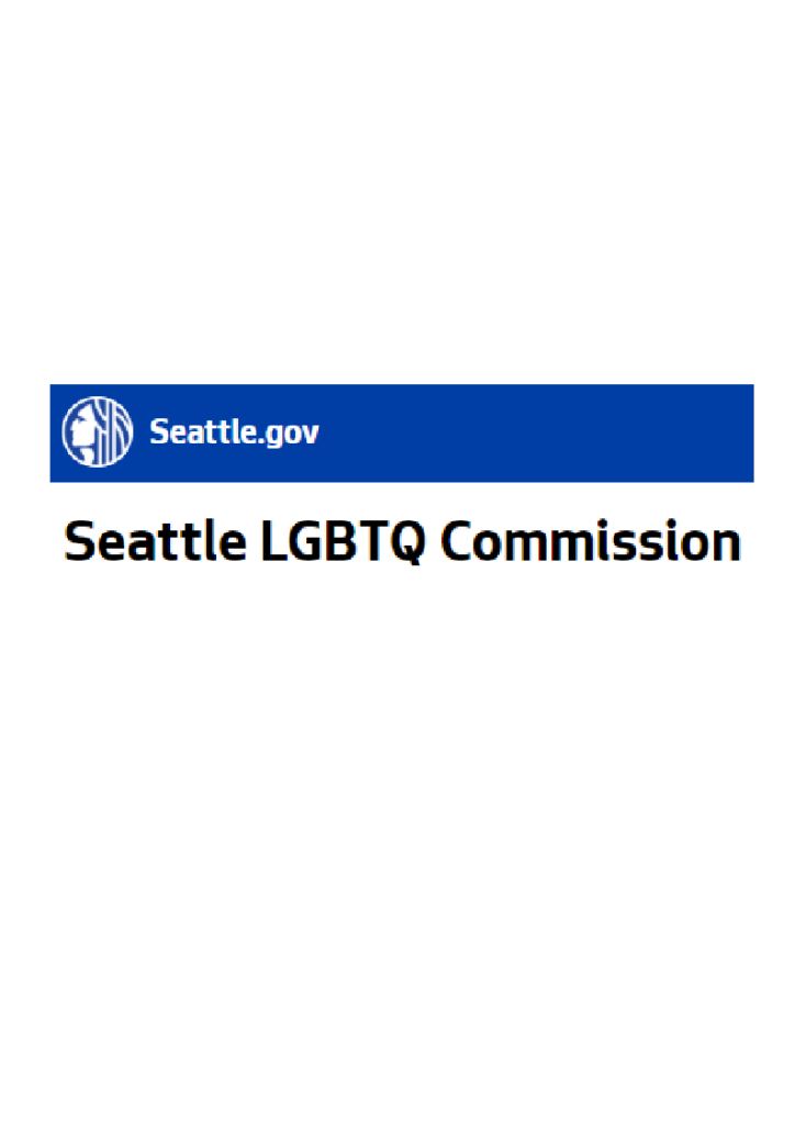 Seattle LGBTQ Commission logo