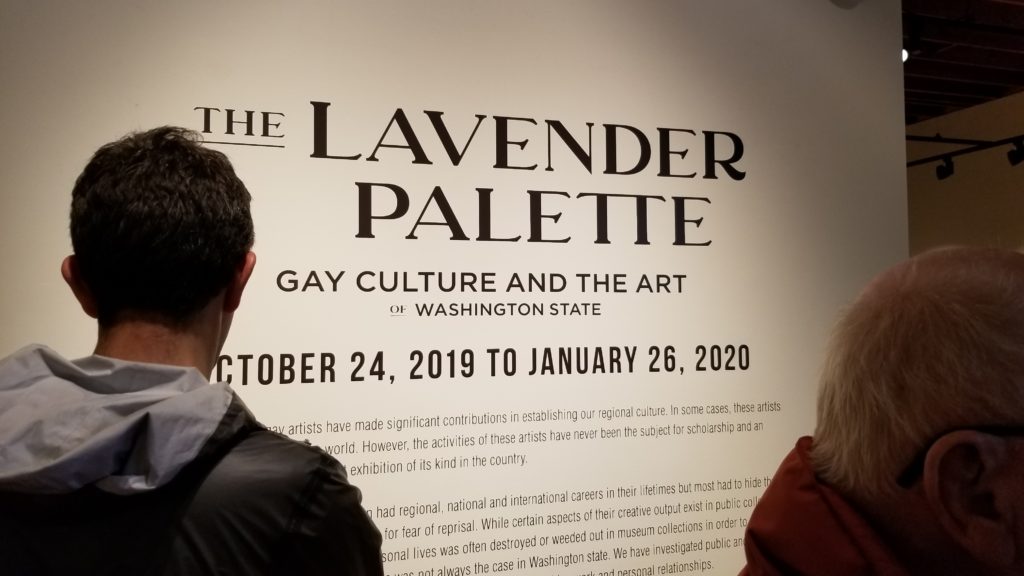 photo of "The Lavender Palette" sign